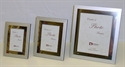 Picture of Frame Wide Border Silver and Pearl Ivory Design